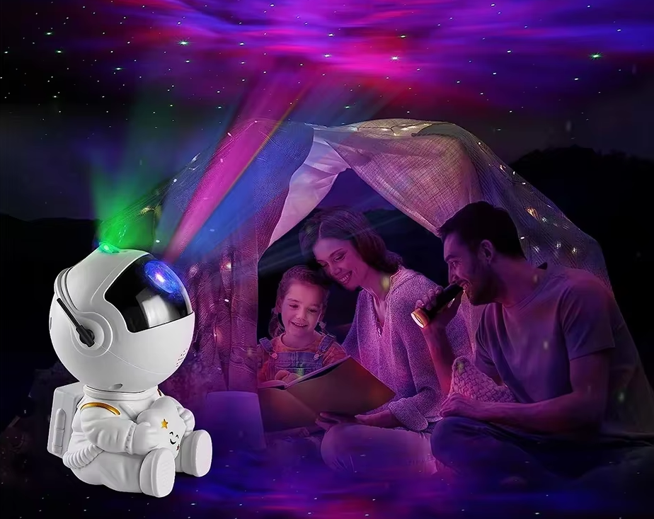 "Sleep Under the Stars: The Astronaut Projector for Better Rest and Cosmic Vibes"