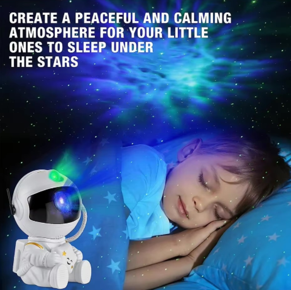 "Sleep Under the Stars: The Astronaut Projector for Better Rest and Cosmic Vibes"